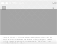 Tablet Screenshot of cobogodepernambuco.com